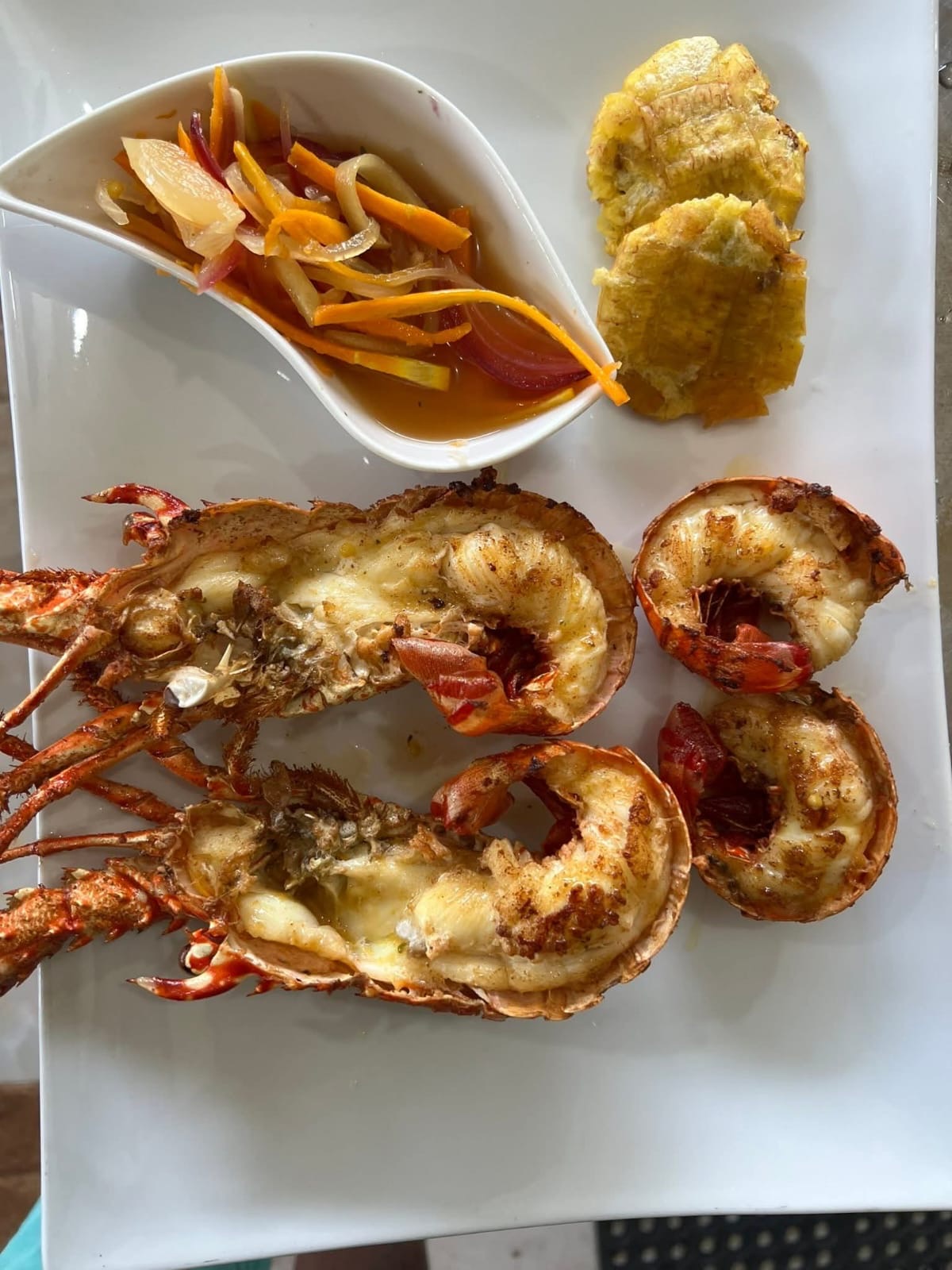 Garlic Butter Lobster prepared by Steakaville Rest Stop